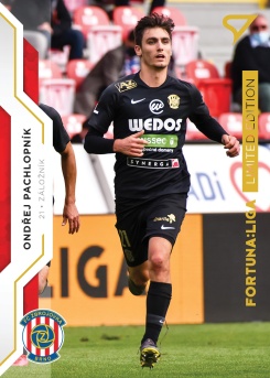 Ondrej Pachlopnik Brno SportZoo FORTUNA:LIGA 2020/21 Gold Limited /99 #102